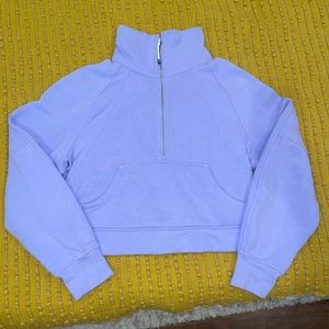 Lululemon Scuba Oversized Funnel-Neck Half Zip